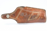 Bianchi #19L Brown Leather Holster - For Beretta M92 - 9