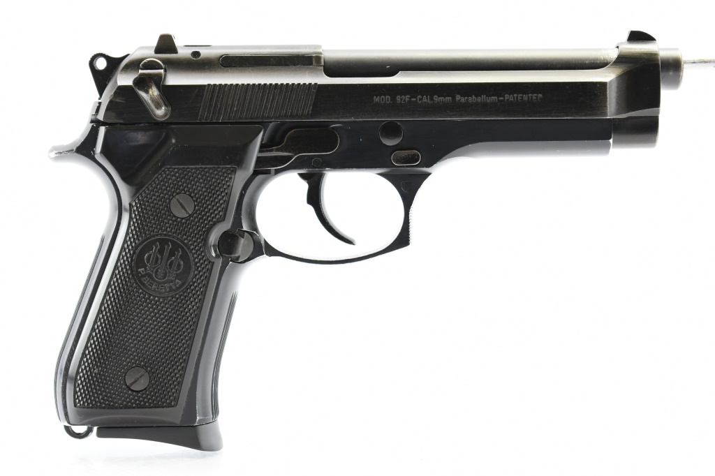 1988 Beretta, Model 92F Police Issue, 9mm Luger | Proxibid