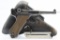 1916 WWI German Erfurt, P.08 Luger, 9mm Luger Cal., Semi-Auto (W/ Holster & Magazine), SN - 3161