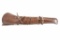 Guide Gear Brown Leather Rifle Scabbard - 32
