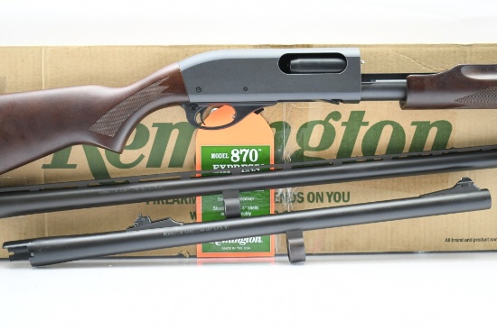 Remington, Model 870 Express Field/ Deer Combo, 12 Ga., Pump (New-In-Box), SN - CC39850A