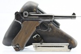 1916 WWI German Erfurt, P.08 Luger, 9mm Luger Cal., Semi-Auto (W/ Holster & Magazine), SN - 3161