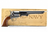 1974 Colt, Model 1851 Navy - 2nd Gen., 36 Cal., Percussion Revolver (W/ Box & Paperwork), SN - 11566