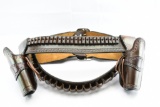 Mernickle Holsters - Cowboy Quick-Draw Tooled Leather Belts/ Holsters