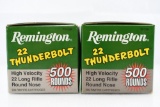 Remington Thunderbolt 22 LR Ammunition - Factory New - 1,000 Rounds