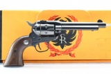 1961 Ruger, Single-Six, 22 LR Cal., Revolver (W/ Conversion Box & Holster), SN - 812415