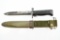 U.S. Model M5A1 Bayonet W/ Scabbard