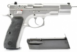 CZ, Model 75 B Stainless, 9mm Luger Cal., Semi-Auto (W/ Box & Extra Magazine), SN - B764252