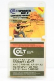 Colt Sporter Rifle Conversion Kit 22LR, 1990 New-Old-Stock