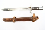 U.S. Krag Model 1892 Bayonet (Dated 1900) W/ Picket Pin Scabbard