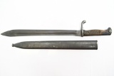 German Seitengewehr 98/05  Bayonet W/ Scabbard