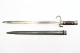 French Model 1892 Bayonet W/ Scabbard (2nd Pattern)