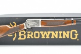 2003 Browning, BL-22 Grade II Nickel, 22 S L LR Cal., Lever-Action (W/ Box), SN - 20980MX242