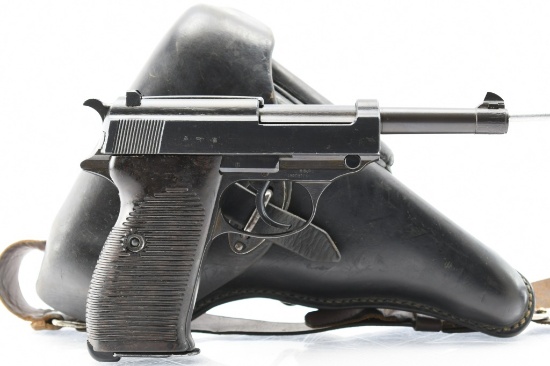 WWII German Spreewerk, Walther P.38, (Russian Capture), 9mm Luger Cal., (W/ Holster) SN - 1193