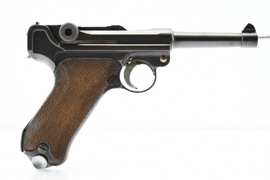 1935 Mauser, P08 Military Issue "G Date" (Sub-Variation 1), 9mm Luger Cal., Semi-Auto, SN - 4930d