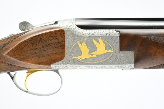 1982 Browning Belgium, (111 Of 500) Superposed American Pintail, 12 Ga., SN - 8H4PZ00111