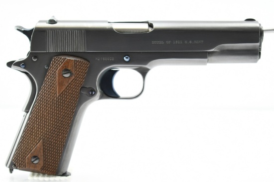 1917 WWI U.S. Navy, Colt Model 1911, 45 ACP Cal., Semi-Auto, SN - 188603