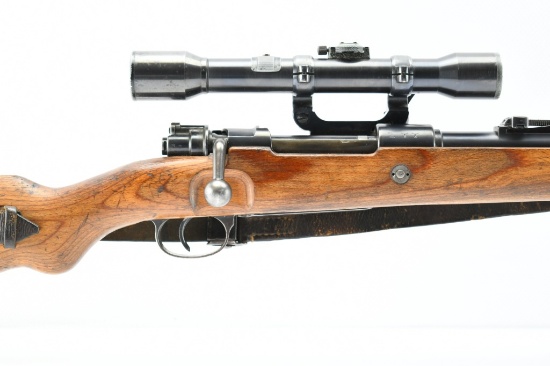 1939 WWII German J.P. Sauer, K98k Short Rail Sniper, 8mm Mauser Cal., Bolt-Action, SN - 1632