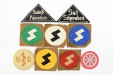 (9) Hitler Youth Badges