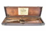 Circa 1850's Charles Lancaster, London Oak Gun Case