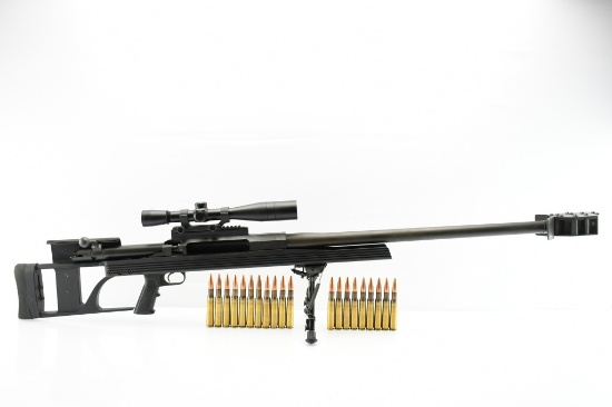 Armalite, AR-50A1, 50 BMG, Bolt-Action (W/ 280 Rds Of Ammo - Leupold Scope), SN - US70065