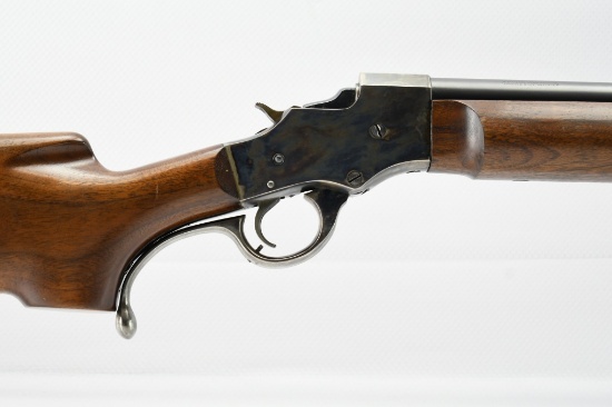 1930's Stevens, Number 417 "Walnut Hill" Target Rifle, 22 LR, Rolling Block, SN - 3171