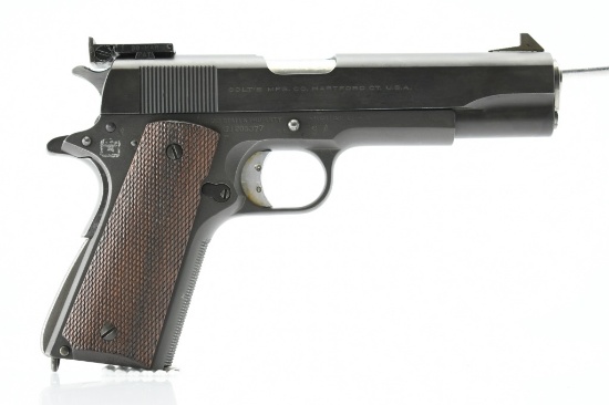 1943 WWII Colt, 1911A1 "U.S. Army" (National Match), 45 ACP., Semi-Auto, SN - 1205377