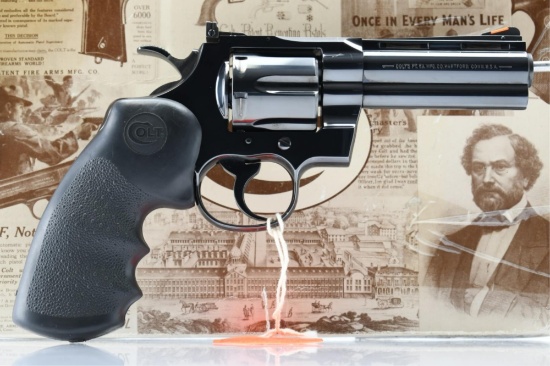 1995 Colt, Python (4"), 357 Magnum, Revolver (New-In-Box), SN - PN03634