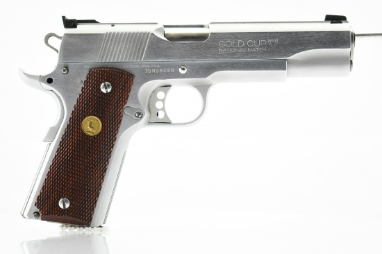 1981 Colt, 1911A1 Gold Cup National Match MK. IV Series 70, 45 ACP, Semi-Auto, SN - 70N98288