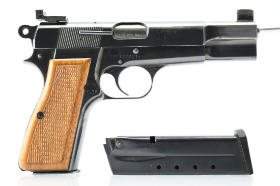 1969 Browning, P35 Hi-Power Mark I, 9mm Luger, Semi-Auto (W/ Holster), SN - T272214