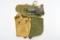 WWII U.S. M1A2-1-1 Noncombatant Gas Mask & Bags