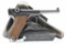 1940 WWII German Mauser, P.08 Luger, 9mm, Semi-Auto (W/ Holster & Magazines), SN - 5411