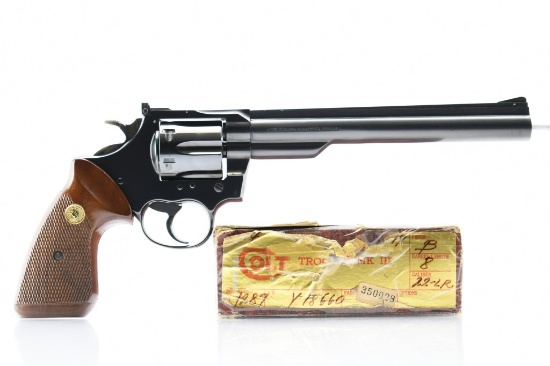 1982 Colt, Trooper MK III (8"), 22 LR, Revolver (W/ Box), SN - Y18660