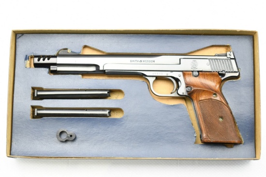 1967 Smith & Wesson, Model 41, 22 LR, Semi-Auto, (W/ Box & Magazines), SN - 45833