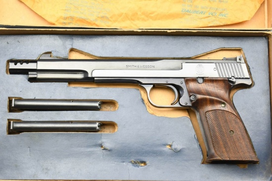 1969 Smith & Wesson, Model 41, 22 LR, Semi-Auto, (W/ Box & Magazines), SN - 113029