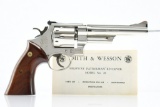 1974 Smith & Wesson, 28-2 Highway Patrolman - Nickel, 357 Magnum, Revolver, SN - N246137