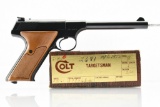 1975 Colt, Targetsman, 22 LR, Semi-Auto (W/ Box), SN - 099469S