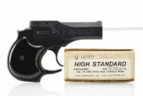 1981 High Standard, D-101, 22 LR, Double-Shot Derringer (W/ Box), SN - D74202
