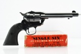 1960 Ruger, Single-Six, 22 LR, Revolver (W/ Box), SN - 154558