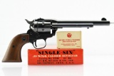 1969 Ruger, Single-Six Convertible, 22 LR & Magnum, Revolver (W/ Box), SN - 831380