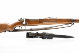1928 Polish, K98, 8mm Mauser, Bolt-Action (W/ Bayonet/ Scabbard/ Frog), SN - 9584V