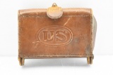 1904 U.S. M1902 Leather Cartridge Box - For 30-40 Krag Or 30-06 Ammo