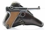 1916 WWI German DWM, P.08 Luger, 9mm, Semi-Auto (W/ Holster), SN - 9380