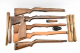 Various U.S. WWII Era Rifle Stocks/ Handguards