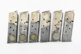(6) Early 7-Round 45 ACP Steel Magazines - For Colt 1911 Pistol