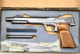 1975 Smith & Wesson, Model 41, 22 LR, Semi-Auto, (W/ Box & Magazine), SN - A290749
