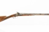 Circa 1880's, 12 Ga., Breech-Loading Percussion Side-By-Side Shotgun