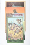 (4) Vintage Remington Advertising Poster Reprints