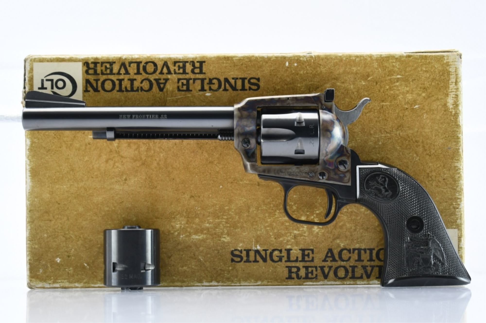 CAW COLT SAA 2nd キャバルリー シルバー／ゴールド　812g CAW 発火型モデルガン COLT SAA 2nd スタンダードモデル HW
