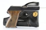 WWII German Mauser, HSc, 7.65mm (32 ACP), Semi-Auto (W/ Holster & Extra Magazine), SN - 883823